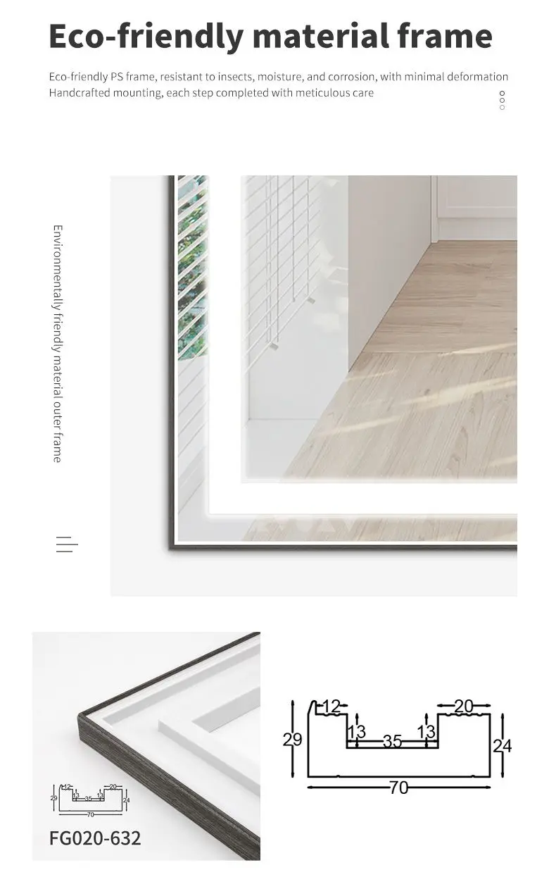 Eco-friendly material frame