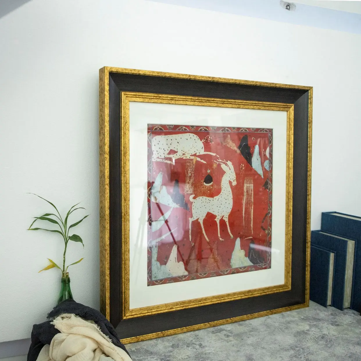 Dunhuang Mural Nine-Colored Deer Decorative Painting