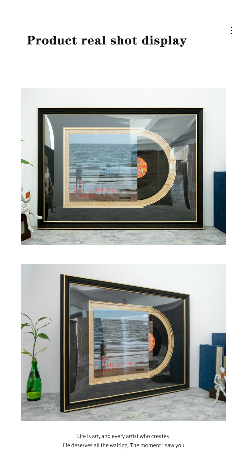 Product real shot display