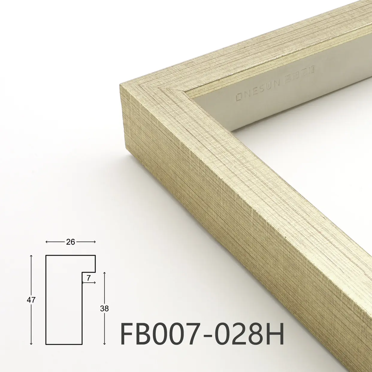 Lightweight wood frame