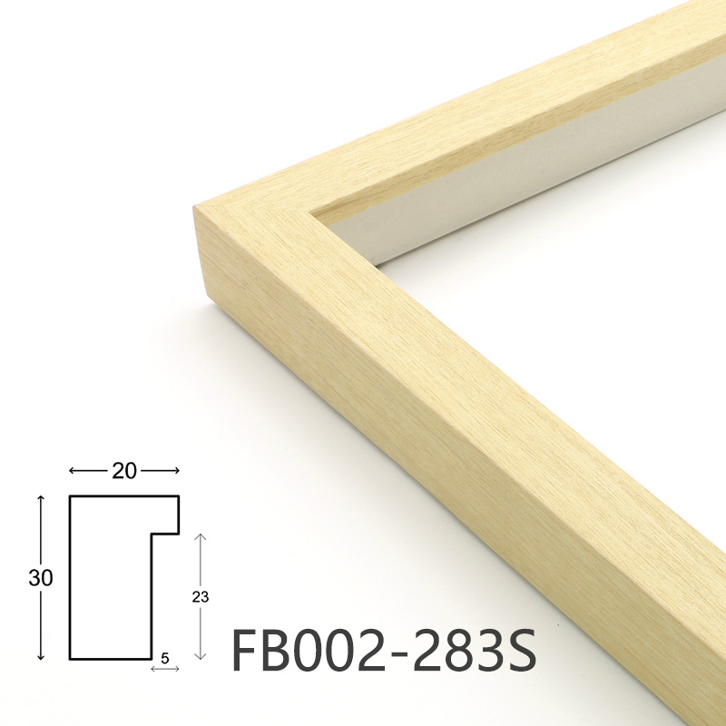 Moisture-resistant wood grain frames
