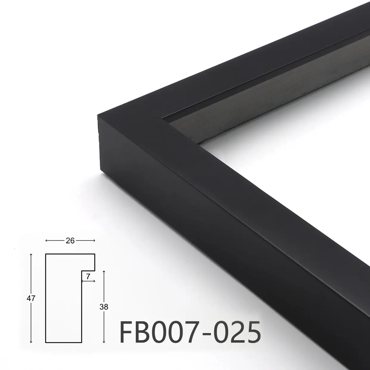 Waterproof wood frame