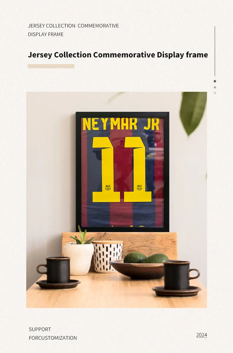 Jersey Collection Commemorative Display Case