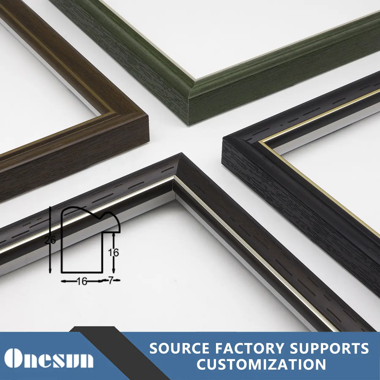 Wood Grain Imitation Frame Strip