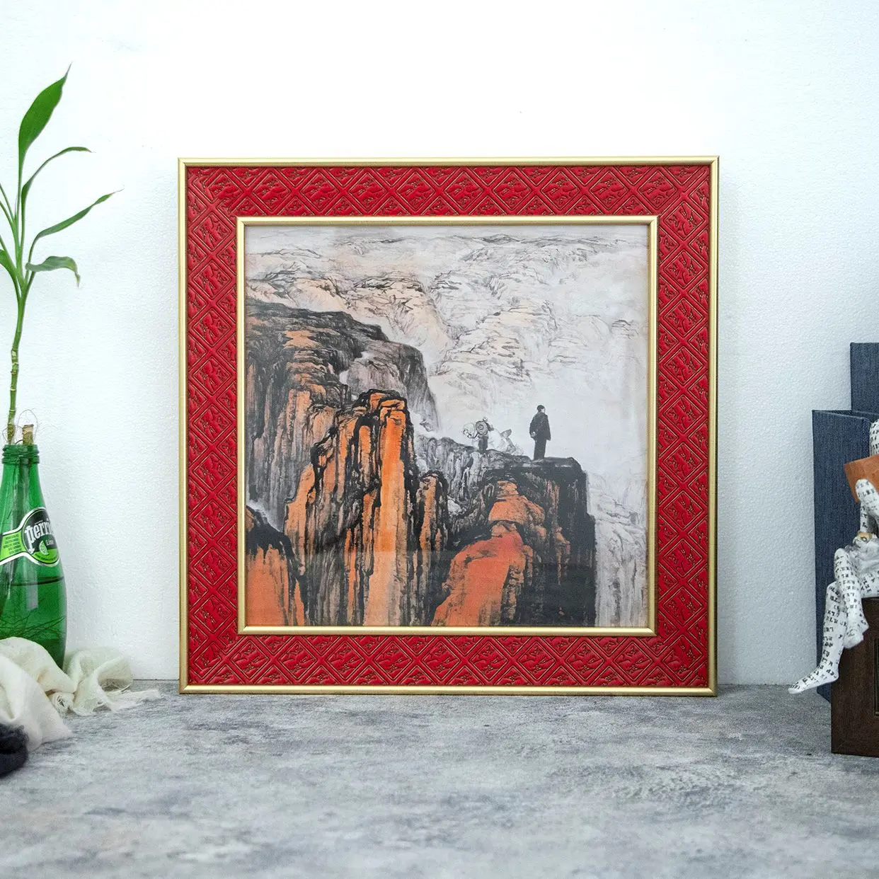 Shi Lu's Decorative Painting “Campaign in Northern Shaanxi”