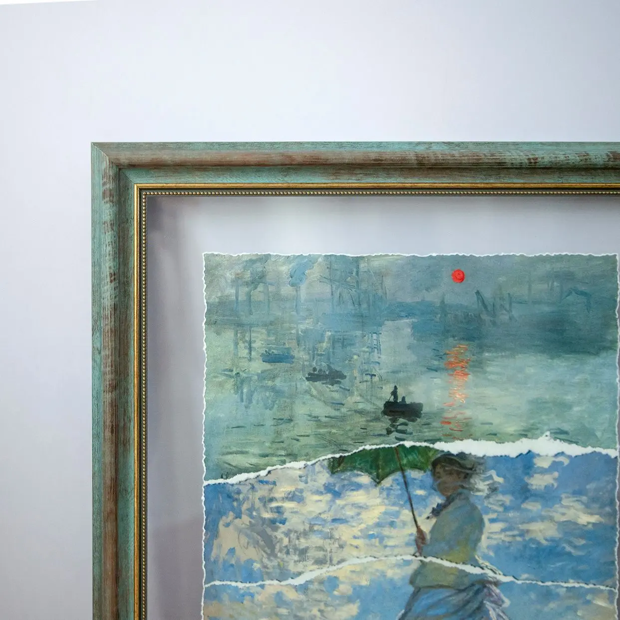 Monet Painting Collection: Transparent Decorative Artwork