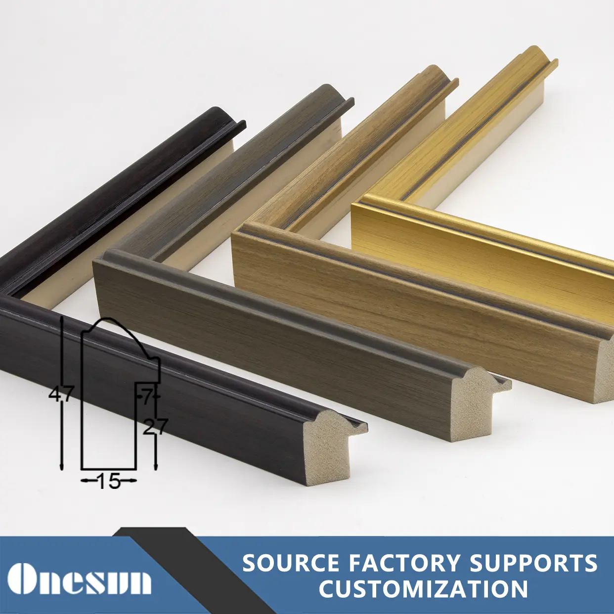 Eco-Friendly PS Frame Strip Customization