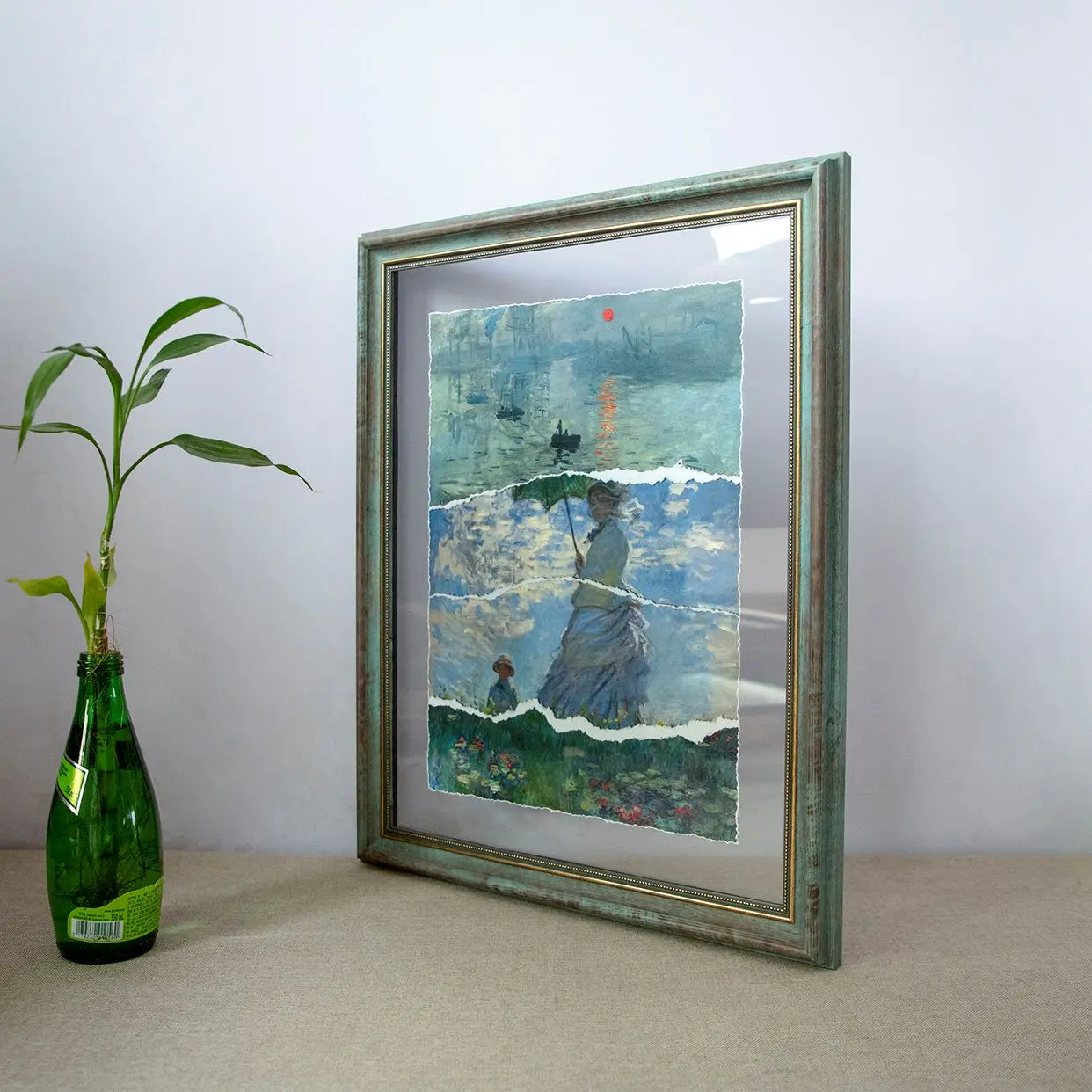 Monet Painting Collection: Transparent Decorative Artwork