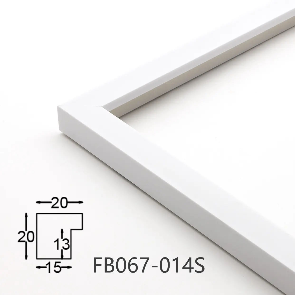 Pure White Frame Strip