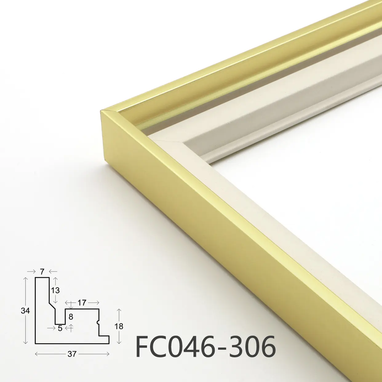 Artificial Wood Grain Frame Strip