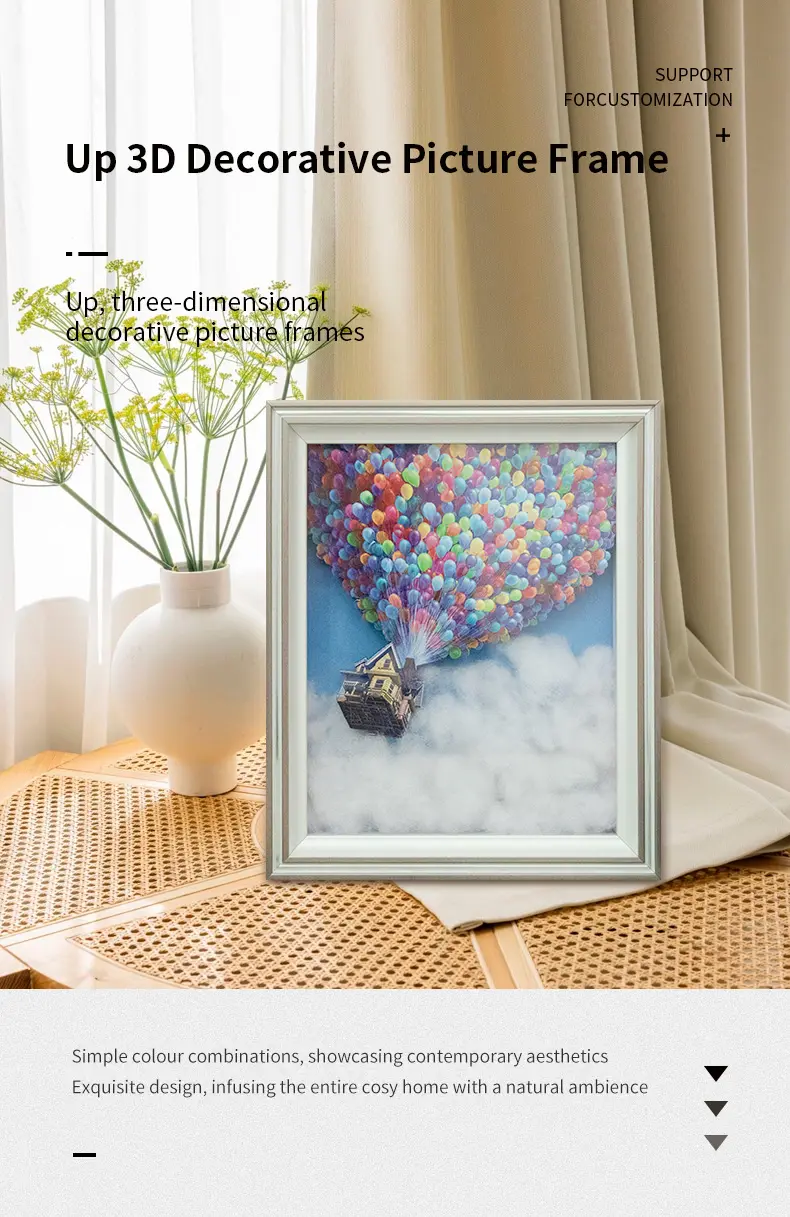 Up 3D Decorative Picture Frame