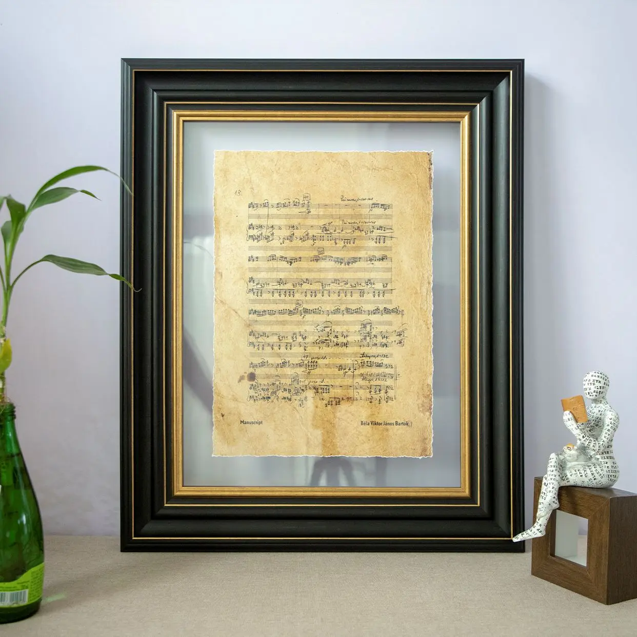 Béla Bartók 18 Sheet Music Artwork