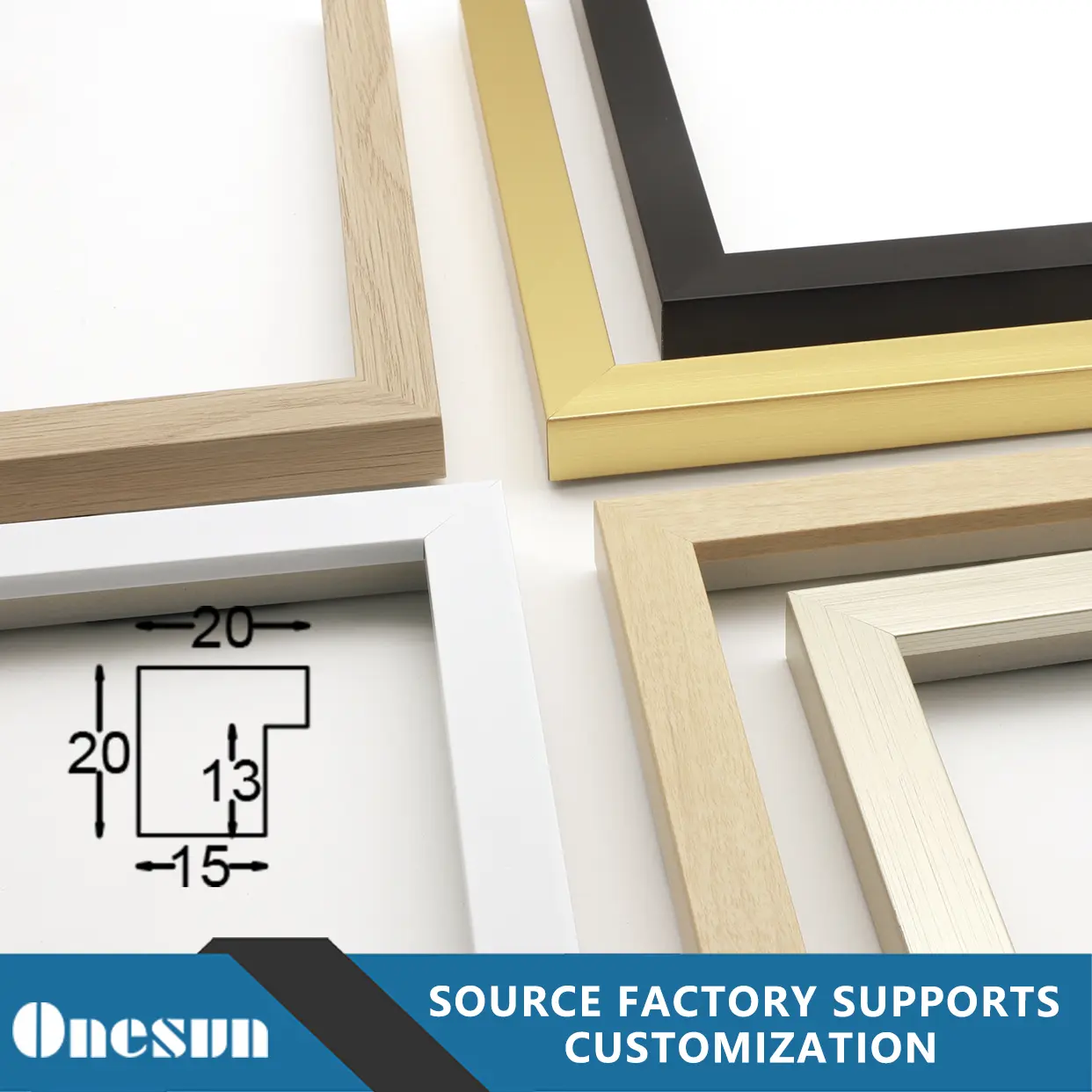 Lightweight Wood Imitation Photo Frame