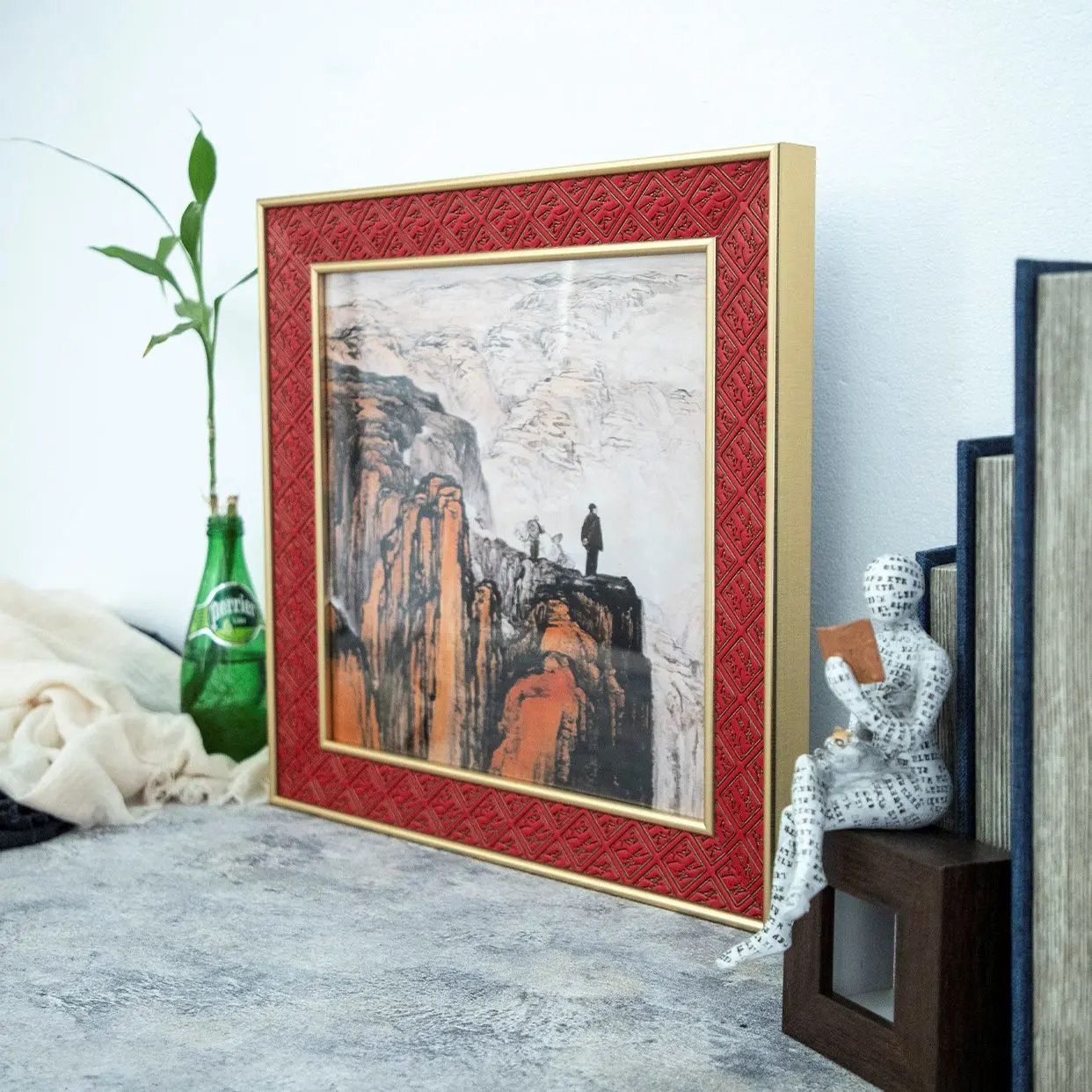 Shi Lu's Decorative Painting “Campaign in Northern Shaanxi”