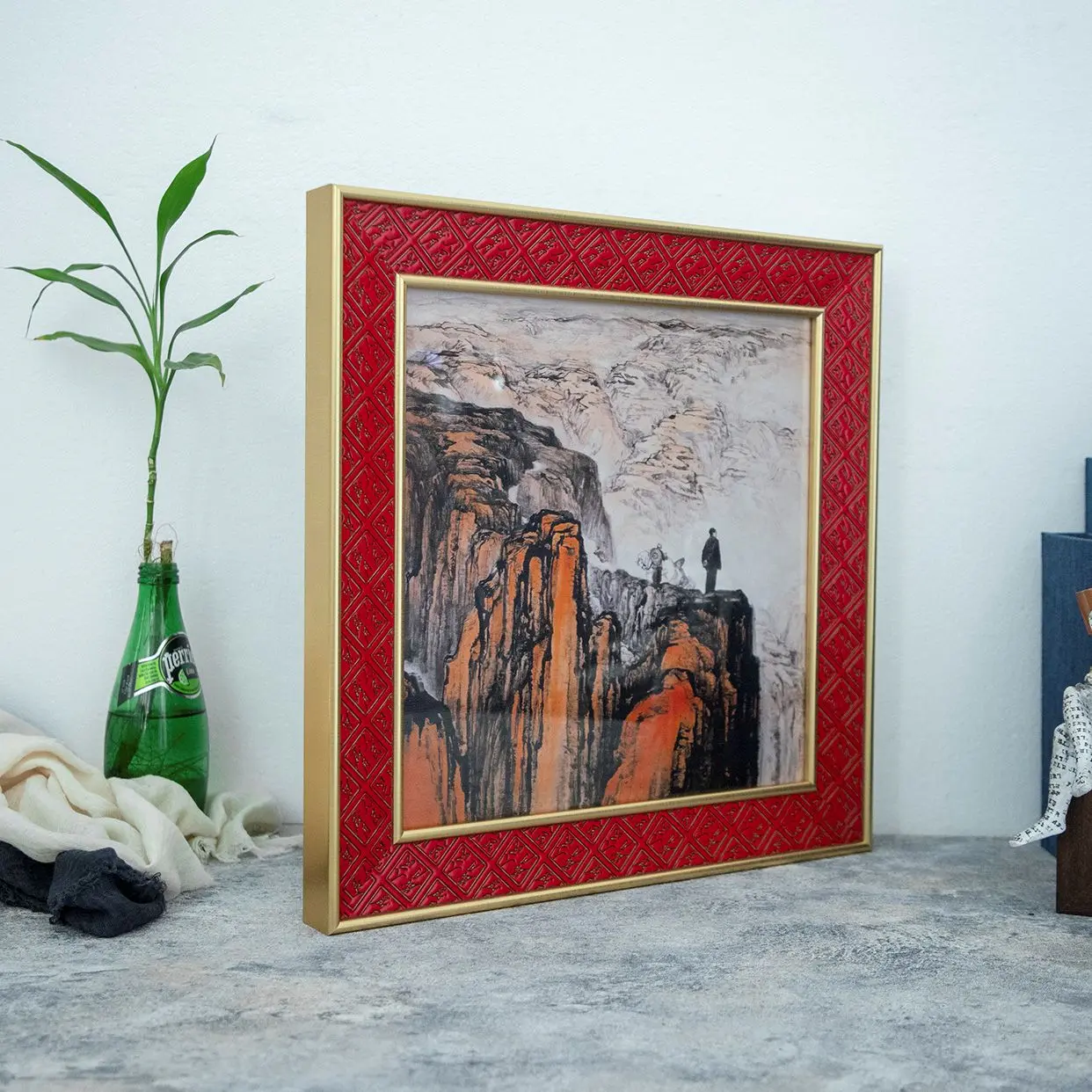 Shi Lu's Decorative Painting “Campaign in Northern Shaanxi”