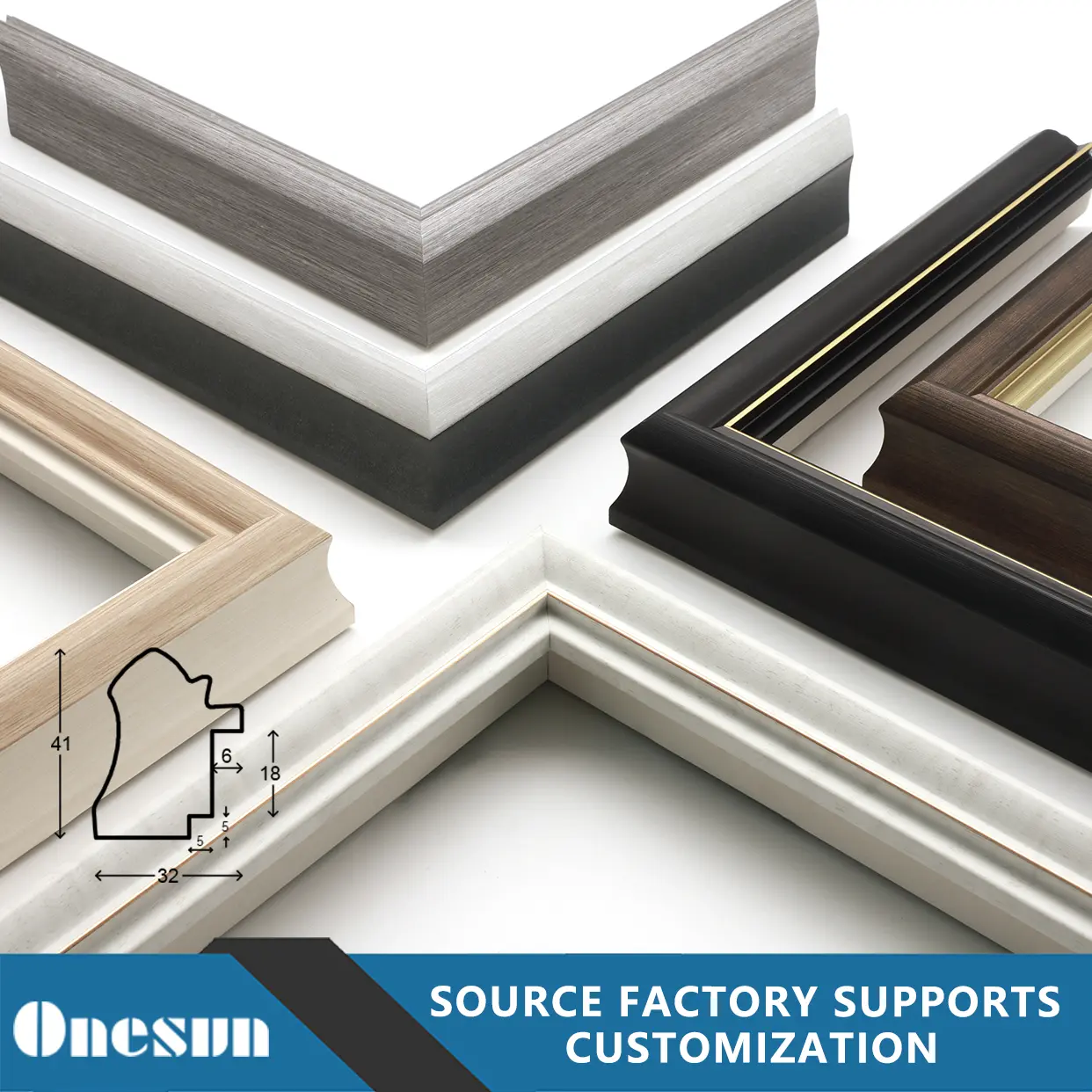 Waterproof Wood Imitation Frame Strip