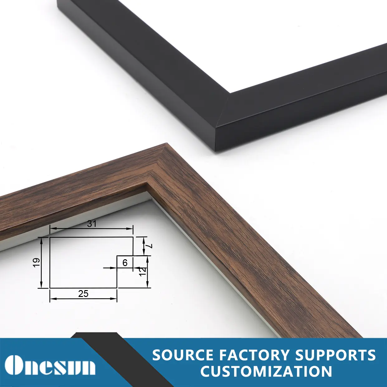 Coffee Brown Wood Imitation