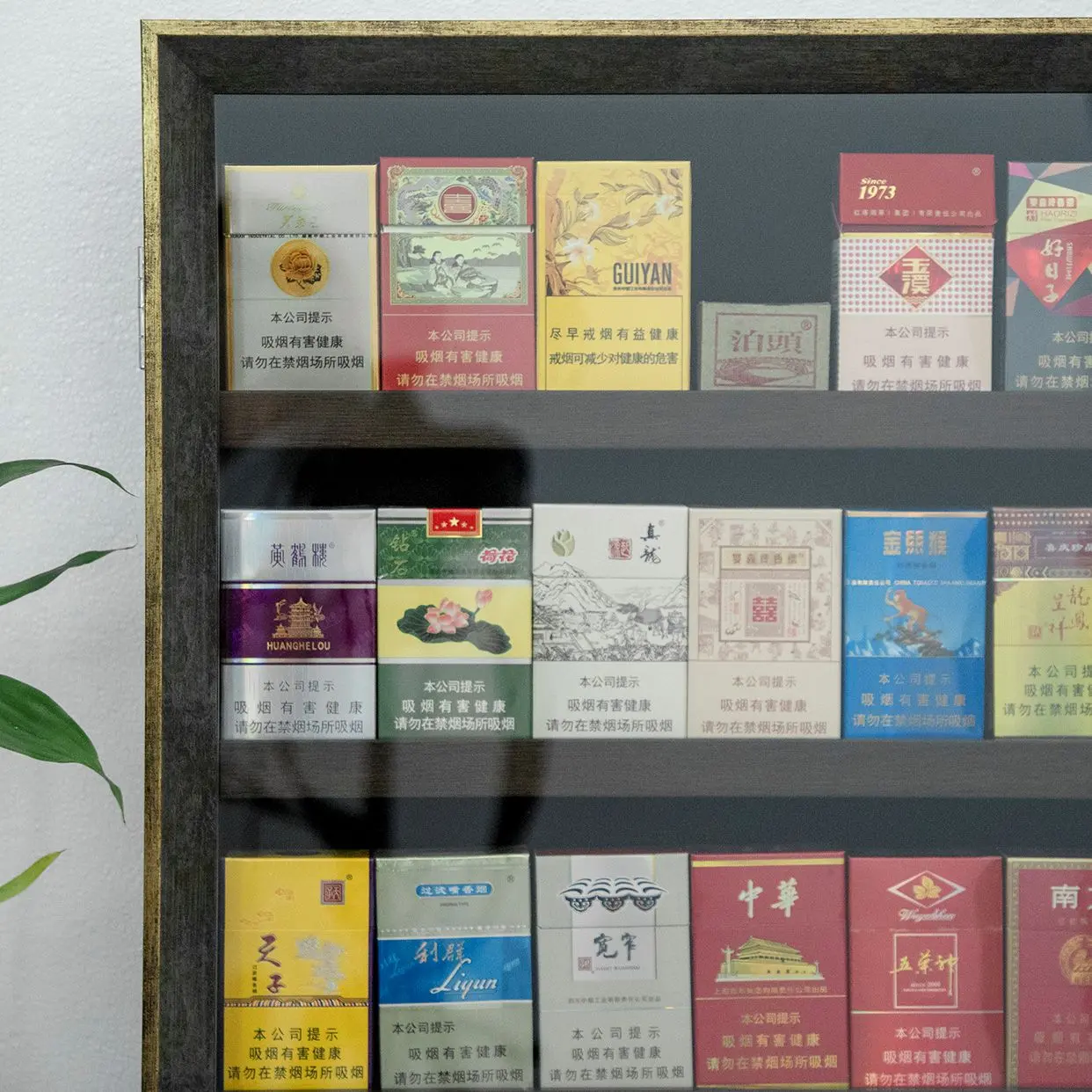 Cigarette Brand Display Frame