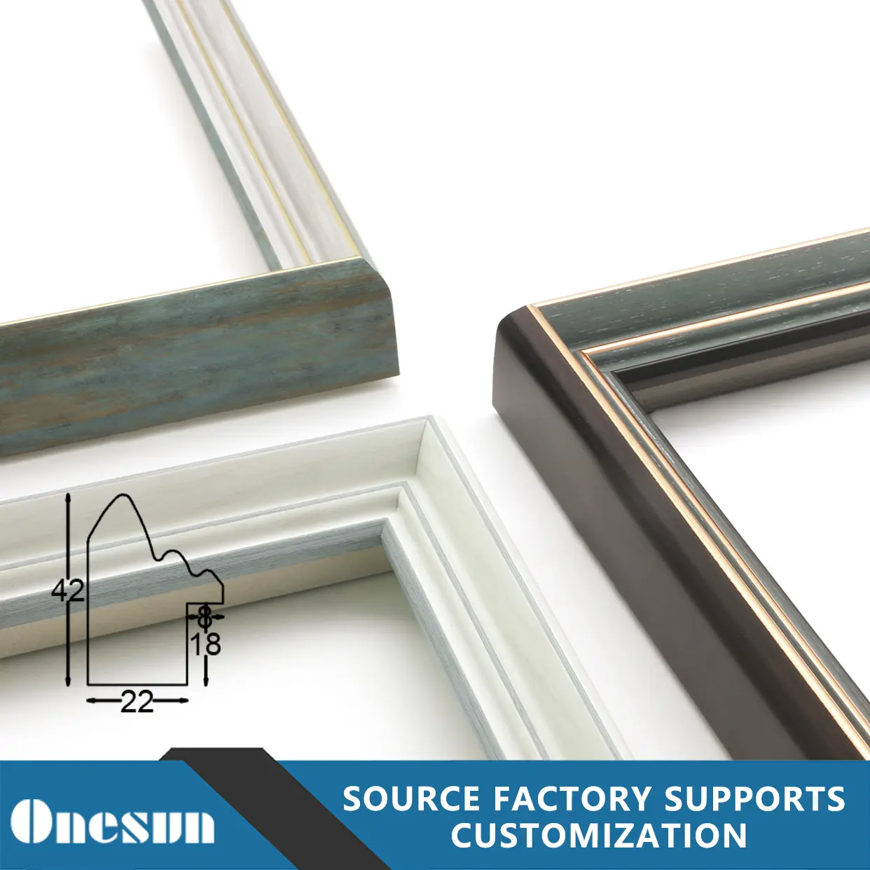 Light Gray Low Saturation Photo Frame