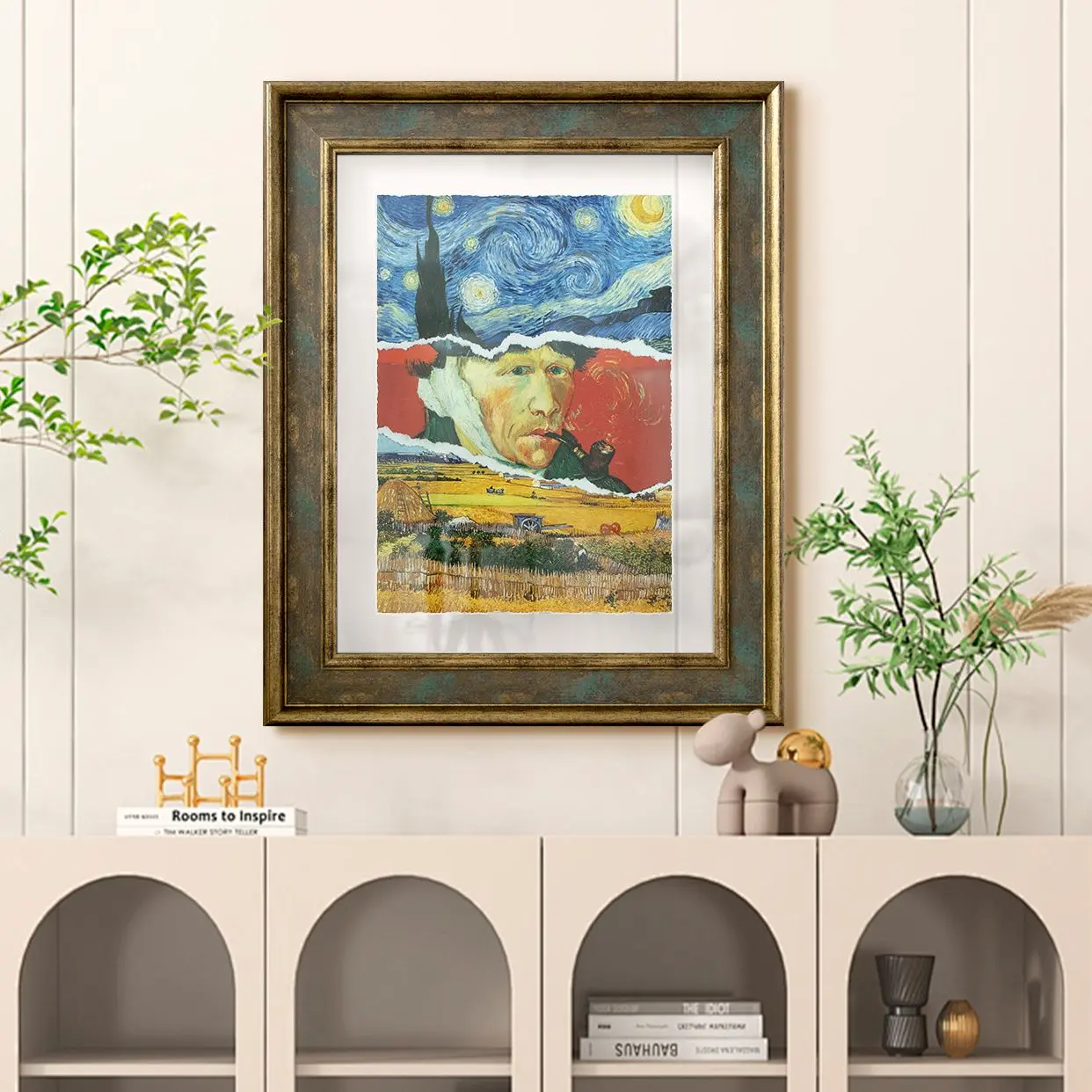 Van Gogh Art Collection Transparent Decorative Painting