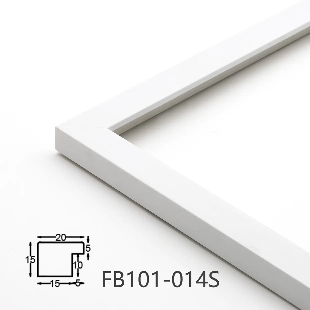 Pure White Frame Strip