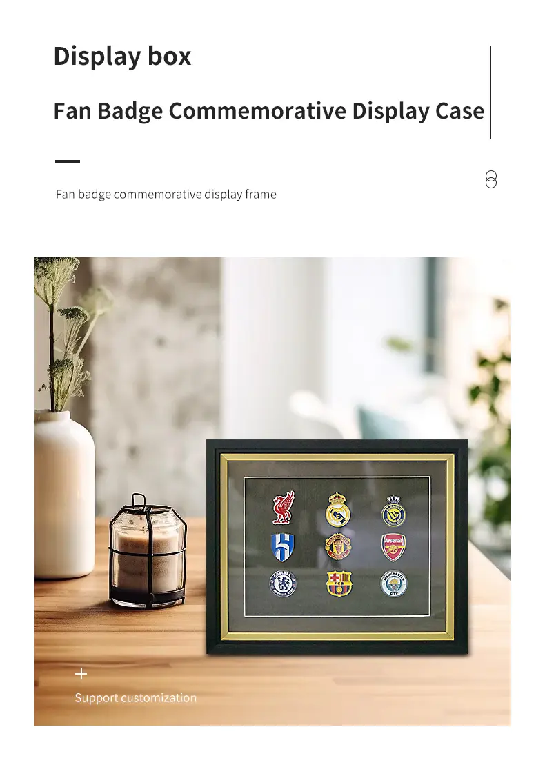 Fan Badge Commemorative Display Case