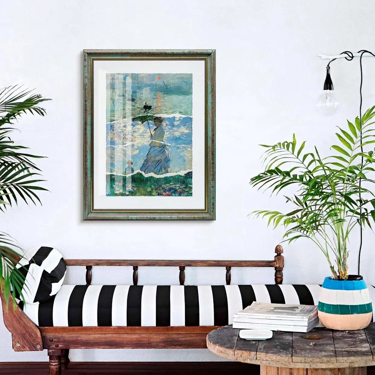 Monet Painting Collection: Transparent Decorative Artwork